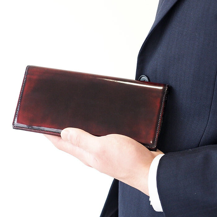 Leather Workshop PARLEY "Parley Classic" Wallet Long Wallet Premium (no coin purse) Raspberry Red [PC-07PM-RED] 