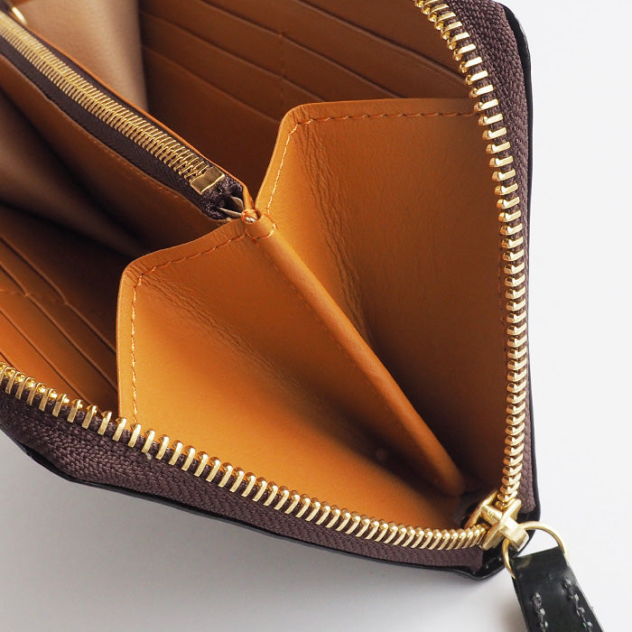 Leather Workshop PARLEY "Parley Classic" Wallet Long Wallet Round Zipper Georgia Green [PC-13-GRE] 