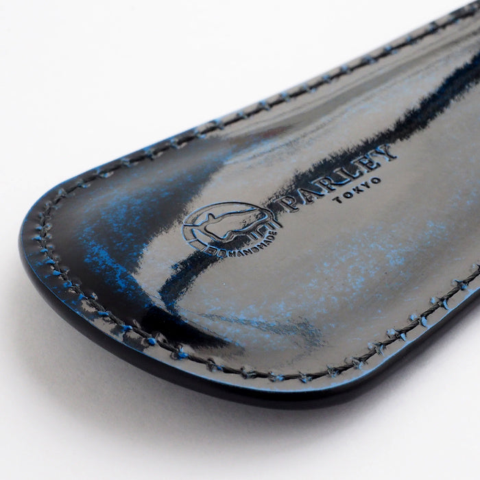 [3 colors] Leather Workshop PARLEY “Parley Classic” Shoehorn Keychain [PC-14] 