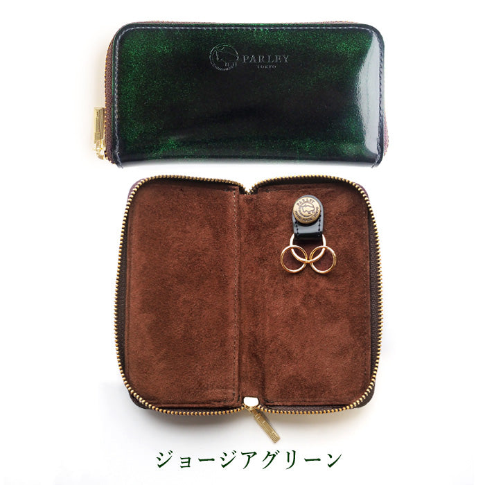 Leather Workshop PARLEY “Parley Classic” Card &amp; Smart Key Case [PC-19] 