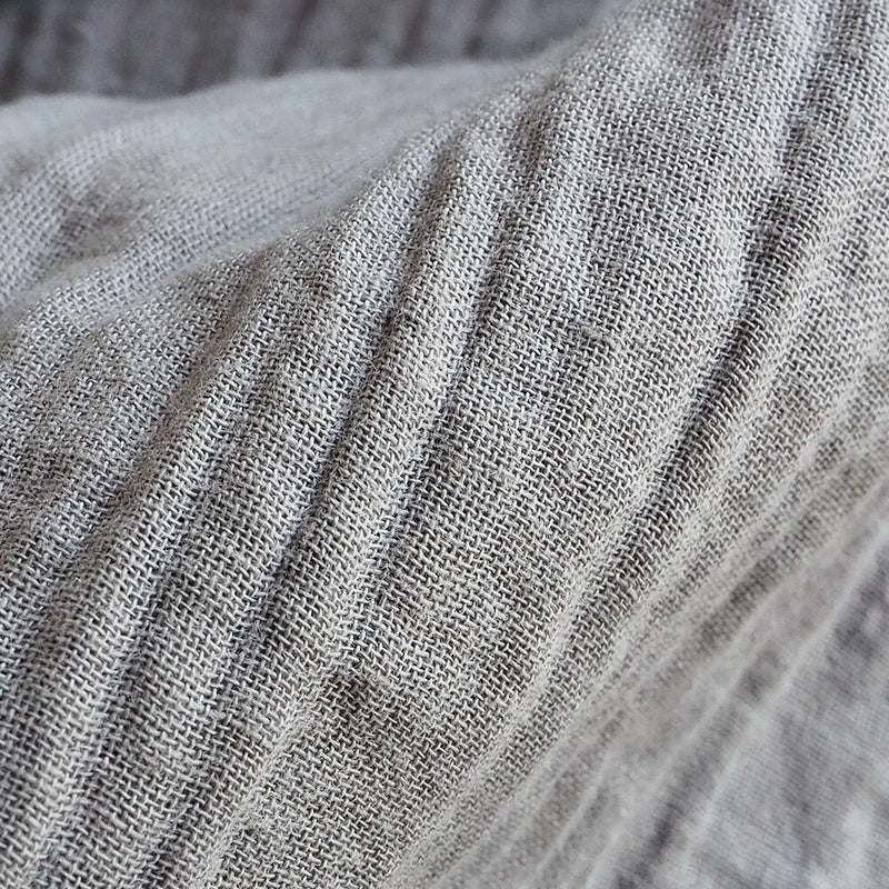 [2 colors] Gauze clothing studio garage Double gauze wide pants Ladies [PT-08]