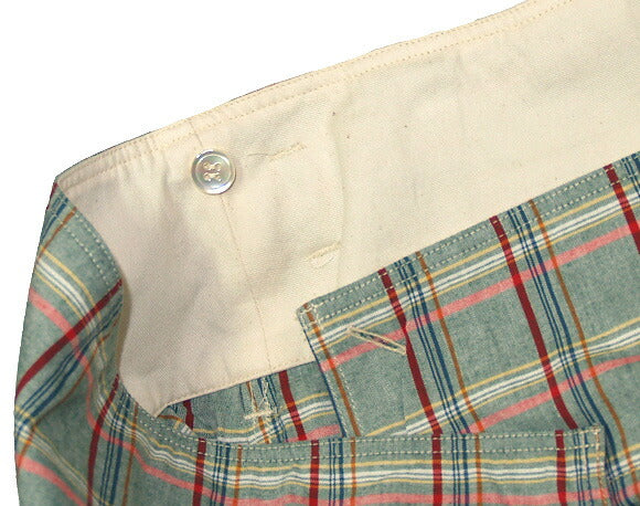 rolca on the notes Cotton color check wrap skirt [RO-8182] 