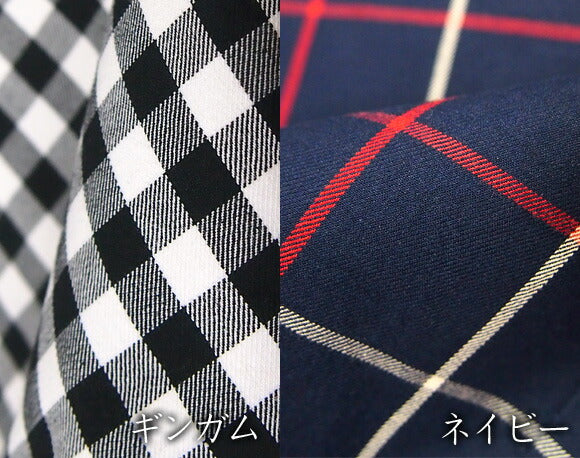 rolca on the notes Cotton stretch check tight skirt [RO-8263]