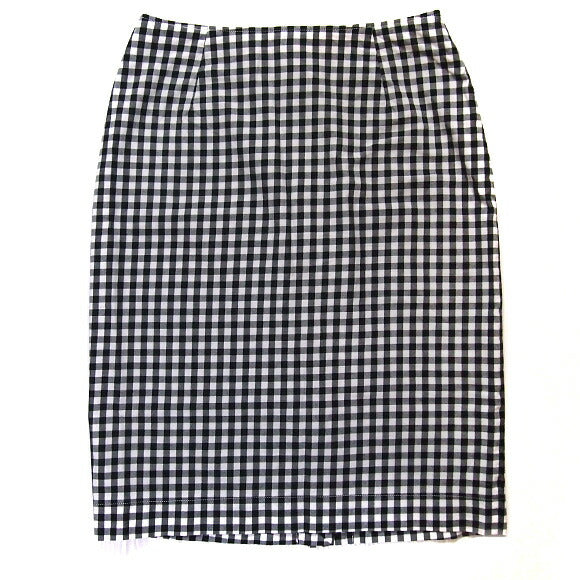 [70% OFF Sale] rolca on the notes Cotton Stretch Check 緊身裙 [RO-8263] 