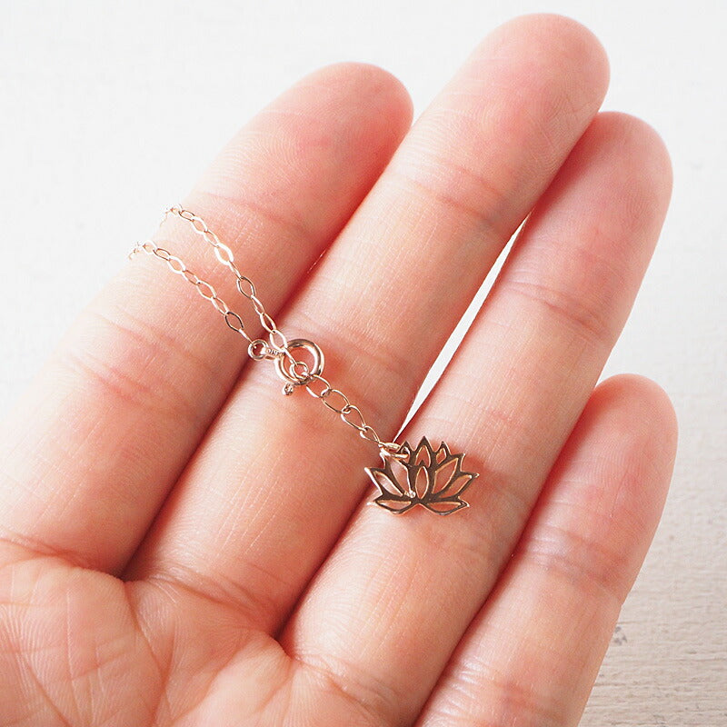 エス 和柄アクセサリー作家・三浦砂織 蓮ブレスレット 10金ピンクゴールド [S-Bh-10p]