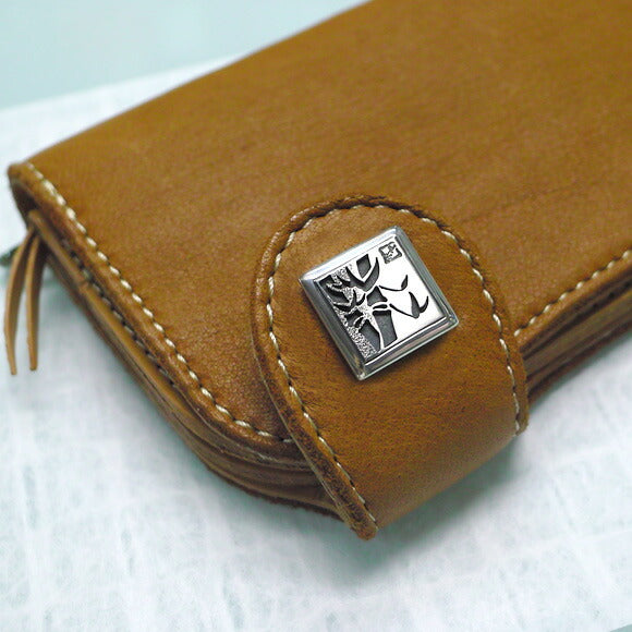 エス 竹 シルバーコンチョ [S-CO-02]