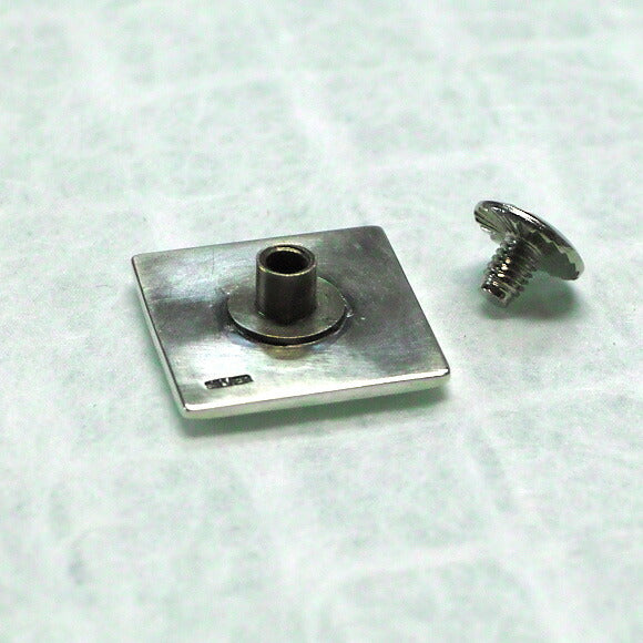 エス 竹 シルバーコンチョ [S-CO-02]