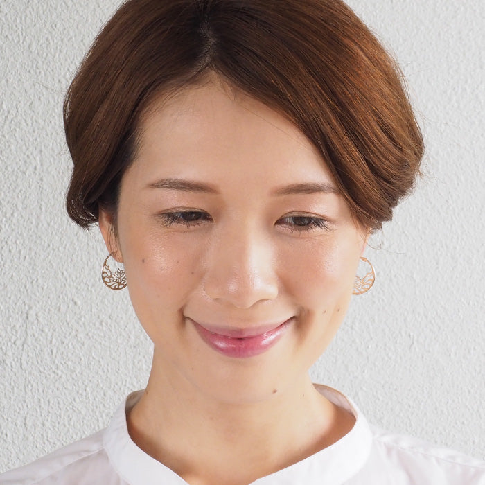 S Ryuren Earrings Silver 925 Binaural Set [S-PH-01] 