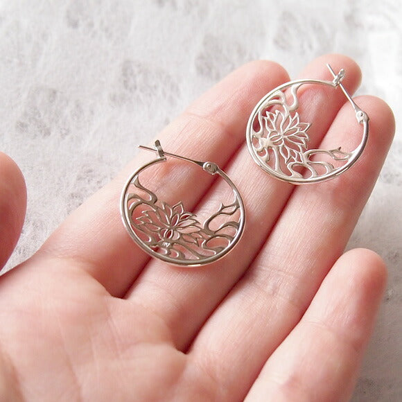 S Ryuren Earrings Pink Silver 2 pieces [S-PH-01-PK] 