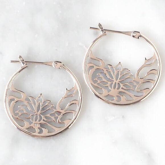 エス 流蓮ピアス ピンクシルバー 2個セット [S-PH-01-PK]