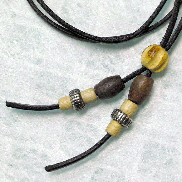 [Choose from 28 colors of leather! ] S Kasumi Sakura Necklace Pendant Top Silver [ST-01] 