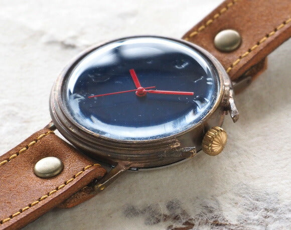 ipsilon handmade watch seta Jumbo navy [seta-J-NAV] 