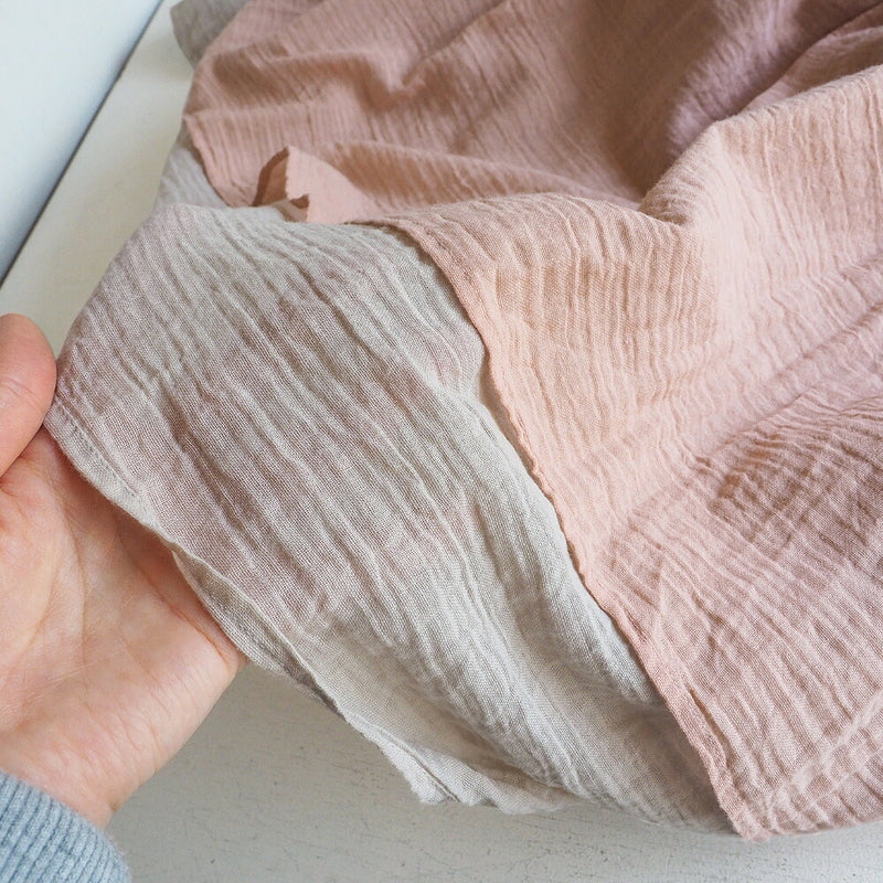 ガーゼ服工房garage（ガラージ）シングルガーゼ2枚重ね リバーシブルスカート [SK-13]