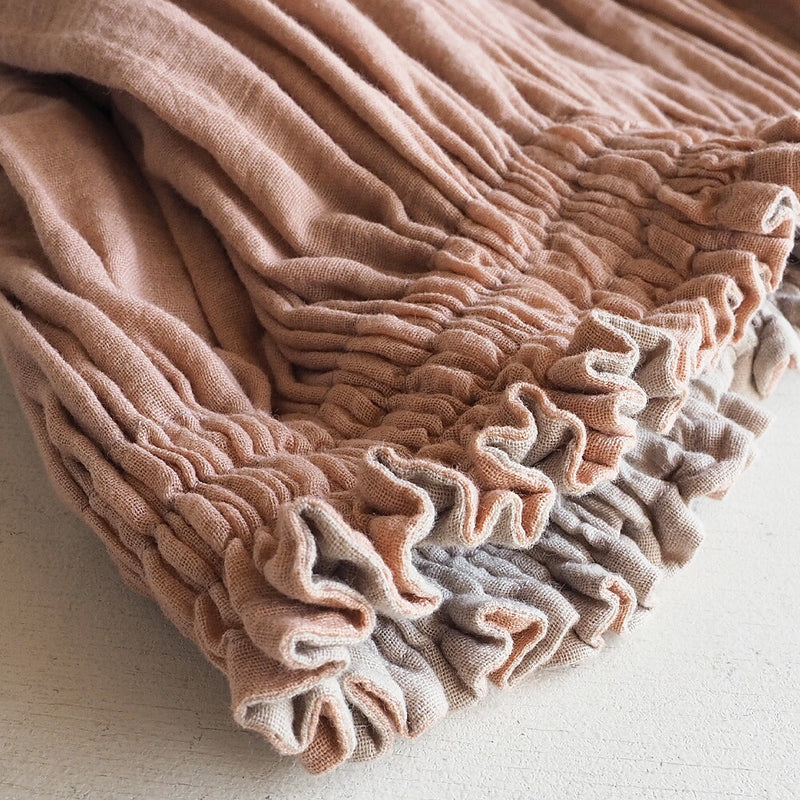 ガーゼ服工房garage（ガラージ）シングルガーゼ2枚重ね リバーシブルスカート [SK-13]