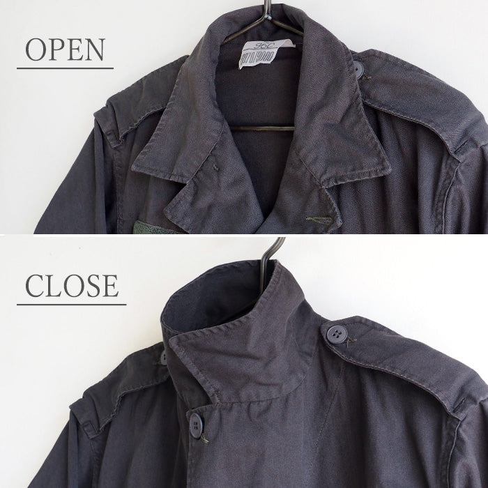 SOMETARY French Army F-1 Jacket Gobuko Dyed Wisteria Color Men's Women's [SO-F1JK01-HUJI] 