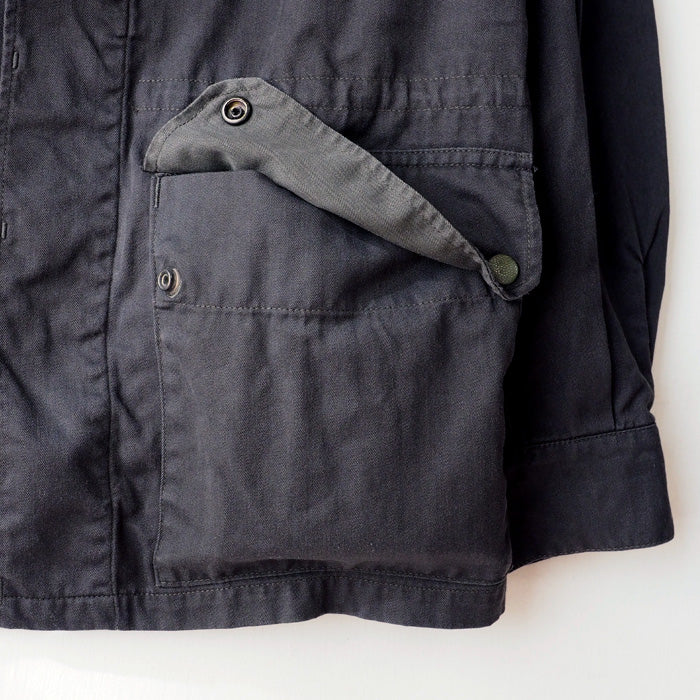 SOMETARY French Army F-1 Jacket Gobuko Dyed Wisteria Color Men's Women's [SO-F1JK01-HUJI] 