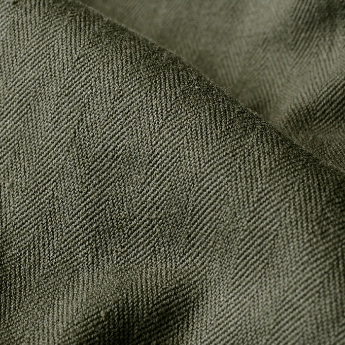 SOMETARY French Army F-1 Jacket Yangbai Dyed Yellow Sea Pine Men's Women's [SO-F1JK01-KIMI] 