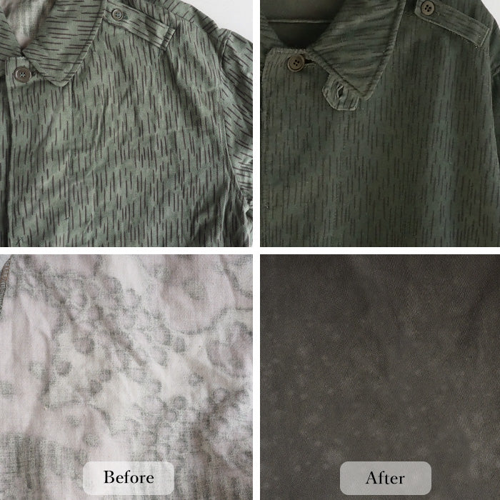 SOMETARY Czech Army Raindrop Camo Field Coat Yaguruma Tsushi Dyed Sea Pine Color Men's [SO-FCT01-MIRU] 