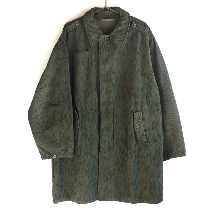 SOMETARY Czech Army Raindrop Camo Field Coat Yaguruma Tsushi Dyed Sea Pine Color Men's [SO-FCT01-MIRU] 