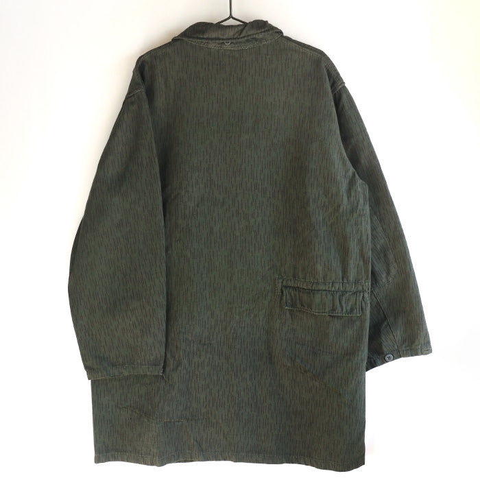 SOMETARY Czech Army Raindrop Camo Field Coat Yaguruma Tsushi Dyed Sea Pine Color Men's [SO-FCT01-MIRU] 