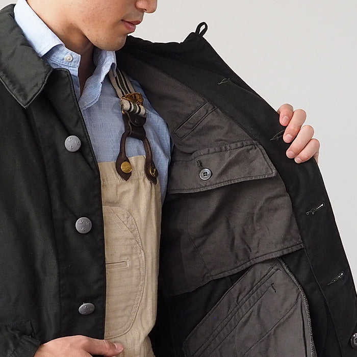 Sometary Swedish Army M-59 Field Jacket Arrow Cart Dyed Sea Pine Color [SO-FJK01-MIRU] 