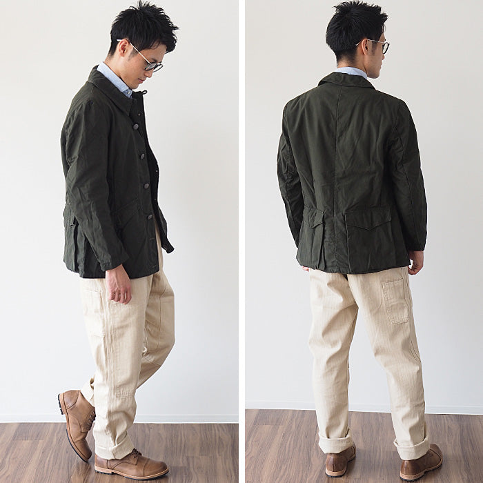 Sometary Swedish Army M-59 Field Jacket Arrow Cart Dyed Sea Pine Color [SO-FJK01-MIRU] 