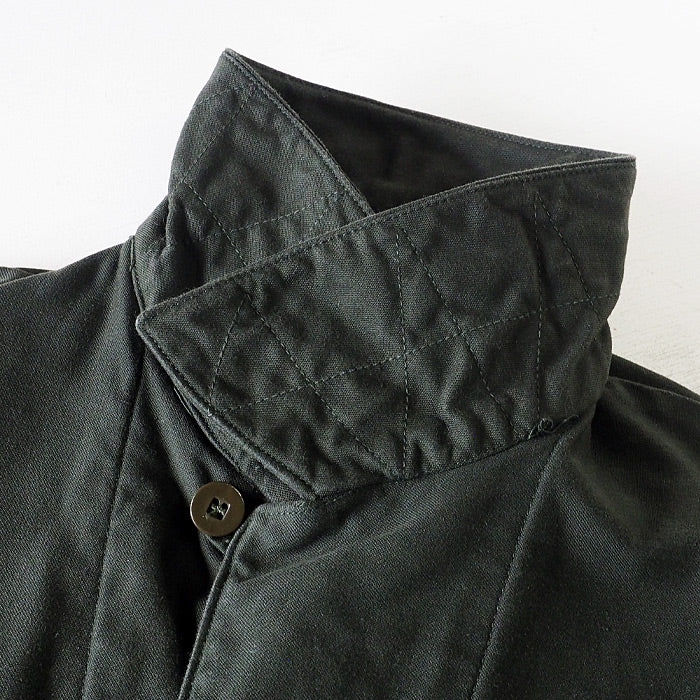 Sometary Swedish Army M-59 Field Jacket Arrow Cart Dyed Sea Pine Color [SO-FJK01-MIRU] 