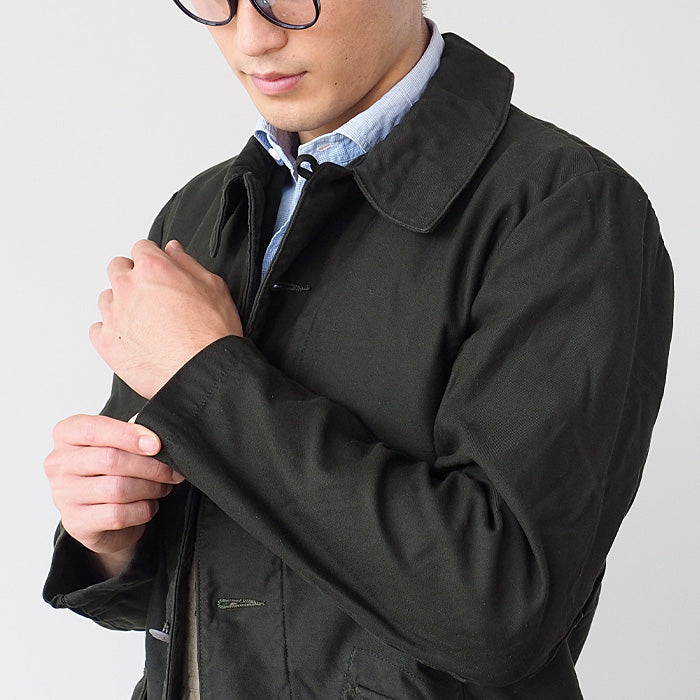 Sometary Swedish Army M-59 Field Jacket Arrow Cart Dyed Sea Pine Color [SO-FJK01-MIRU] 