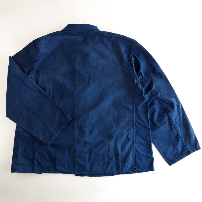 SOMETARY Indigo Dyed German Army Work Jacket Red Color Men's Women's Unisex [SO-WJK01-HANA] 