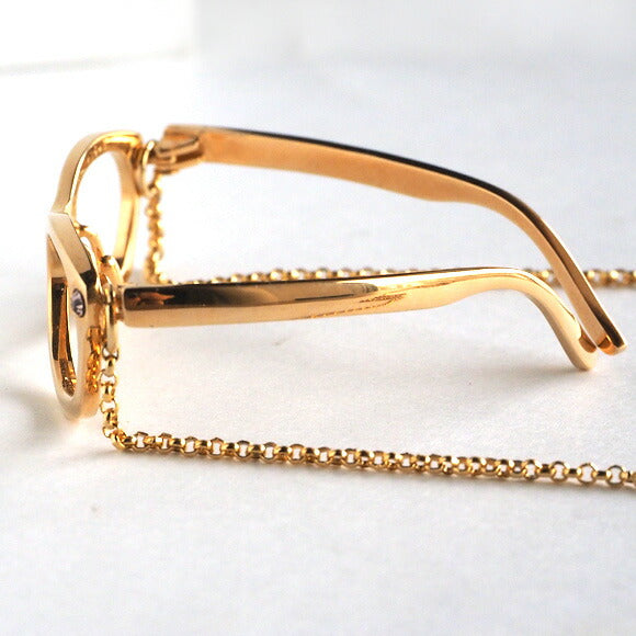 small right glasses wellington frame necklace brass 18K plating [SR-NL-08] 