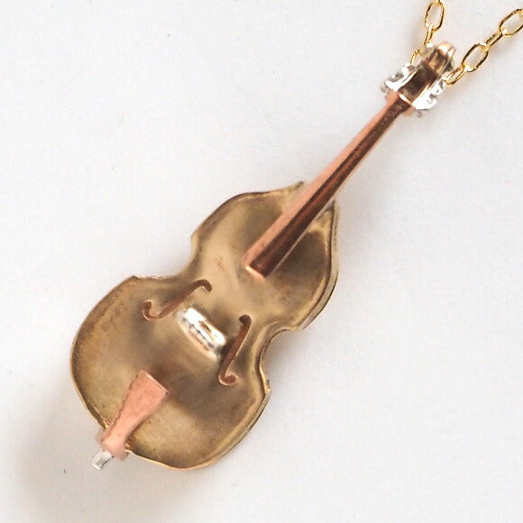 small right Contrabass necklace brass for players [SR-NL-13] 