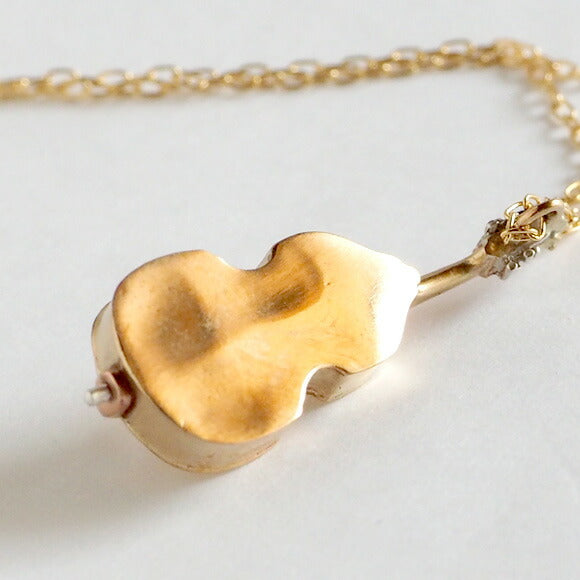 small right（スモールライト） 奏者のためのコントラバス ネックレス 真鍮 [SR-NL-13]