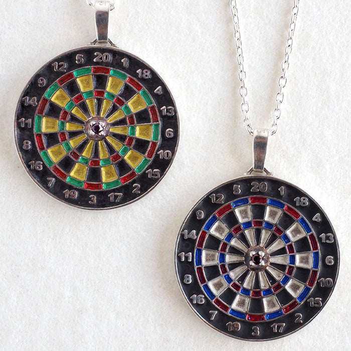 small right（スモールライト）ダーツボードネックレス シルバー925[SR-NL-22]