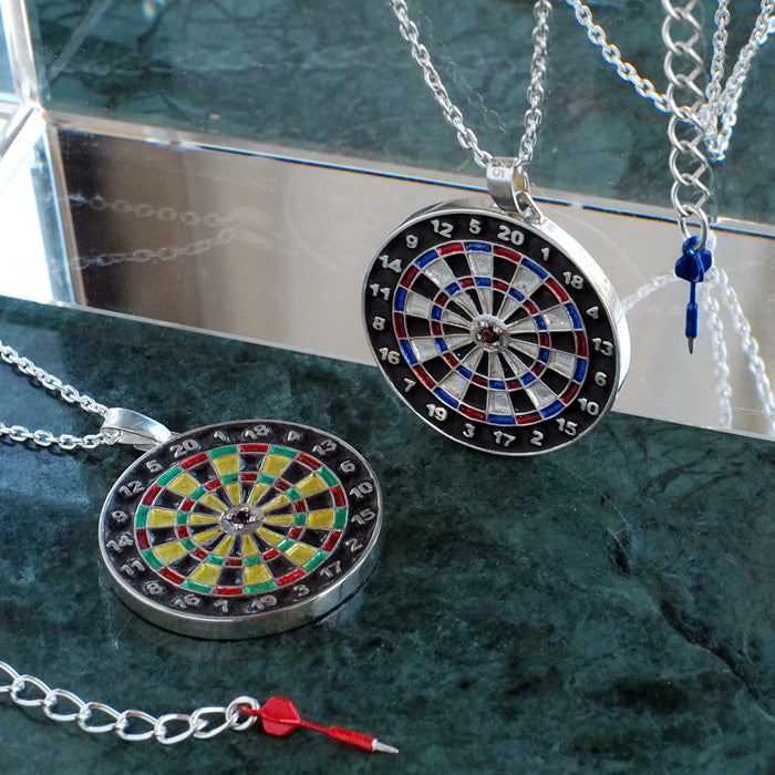 small right（スモールライト）ダーツボードネックレス シルバー925[SR-NL-22]