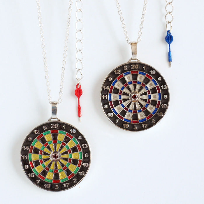 small right（スモールライト）ダーツボードネックレス シルバー925[SR-NL-22]