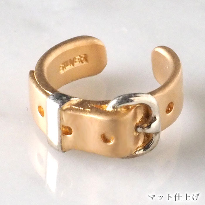 [2 types] small right handmade accessory belt ear cuff cute 4mm gold one ear [SR-PC-06] 