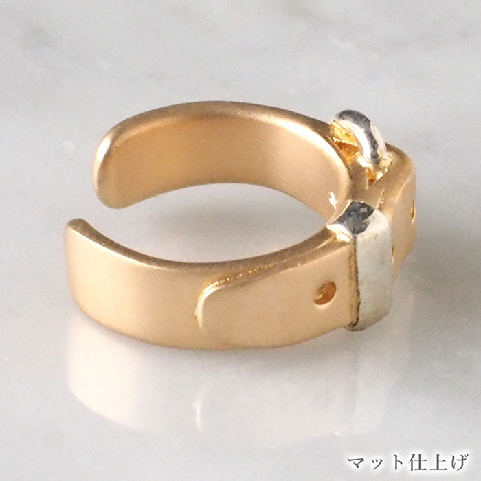 [2 types] small right handmade accessory belt ear cuff cute 4mm gold one ear [SR-PC-06] 
