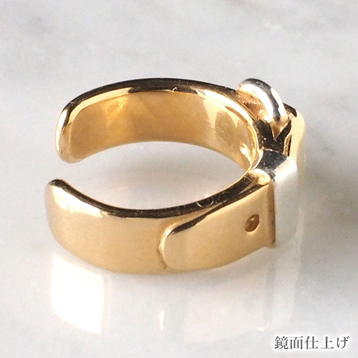 [2 types] small right handmade accessory belt ear cuff cute 4mm gold one ear [SR-PC-06] 