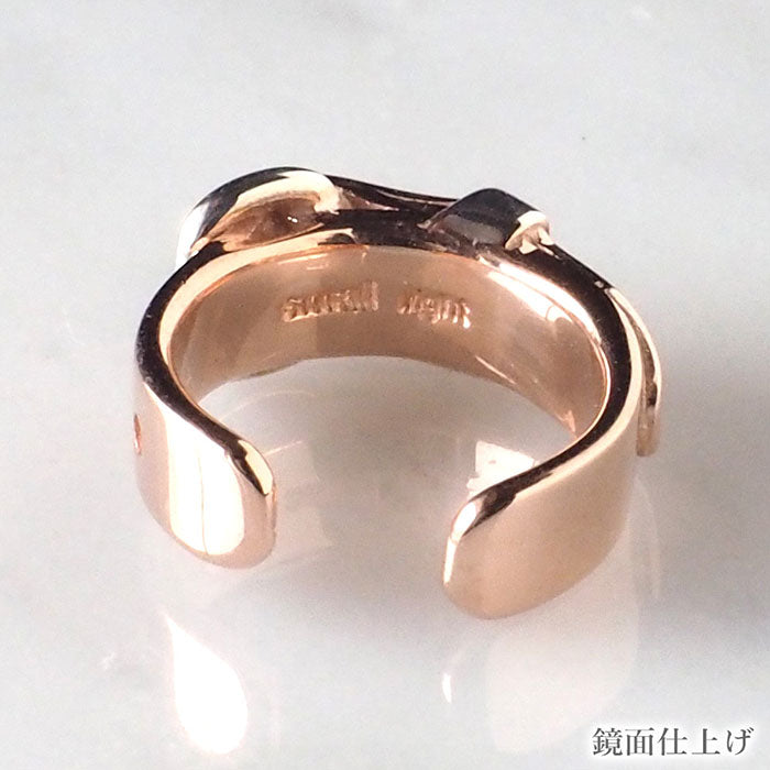 [2 types] small right handmade accessory belt ear cuff cute 4mm pink gold one ear [SR-PC-08] 