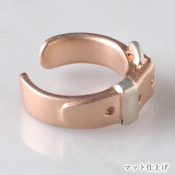 [2 types] small right handmade accessory belt ear cuff cute 4mm pink gold one ear [SR-PC-08] 