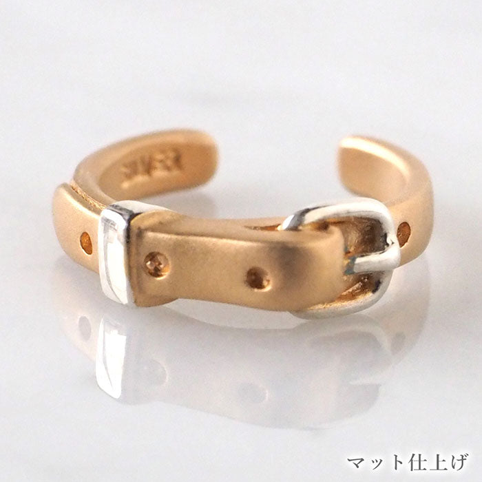 [2 types] small right handmade accessory belt ear cuff cute 2.5mm gold one ear [SR-PC-09] 