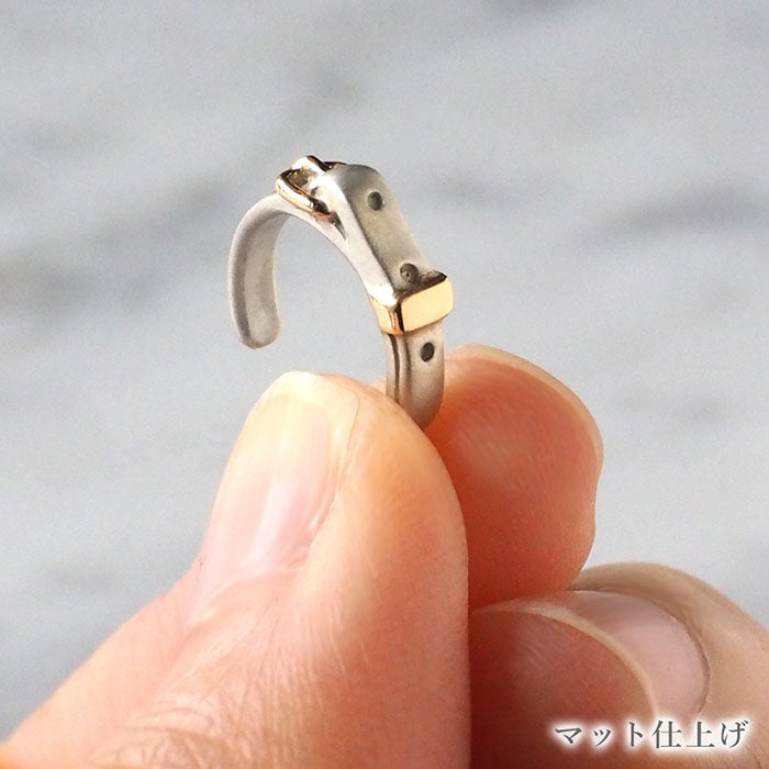 [2 types] small right handmade accessory belt ear cuff cute 2.5mm silver one ear [SR-PC-10] 