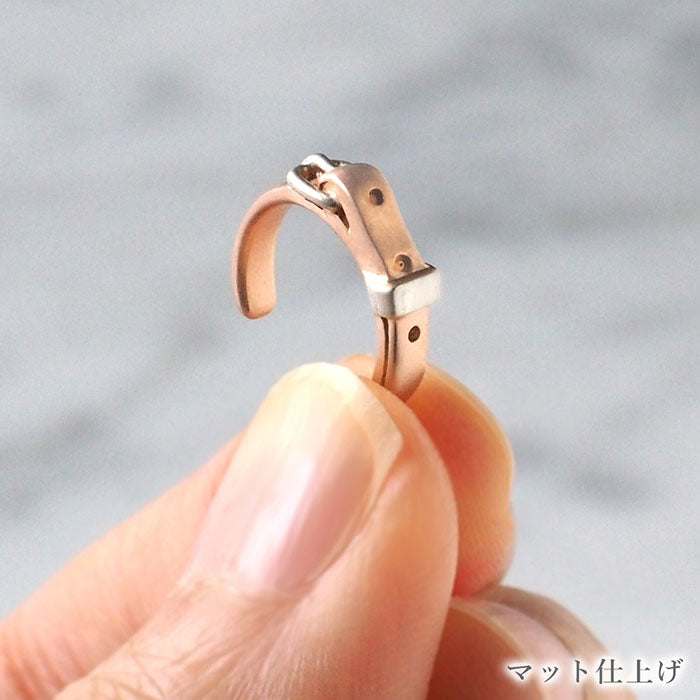 [2 types] small right handmade accessory belt ear cuff cute 2.5mm pink gold one ear [SR-PC-11] 