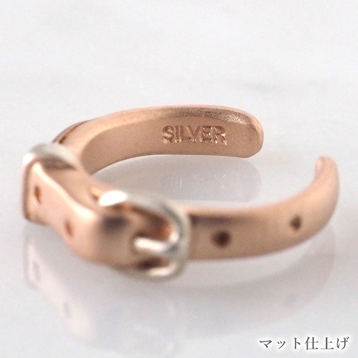 [2 types] small right handmade accessory belt ear cuff cute 2.5mm pink gold one ear [SR-PC-11] 