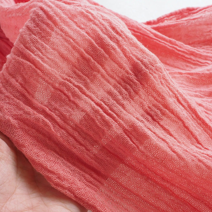 【9色】手染メ屋 天然染め コットンガーゼストール メンズ・レディース [ST-01]