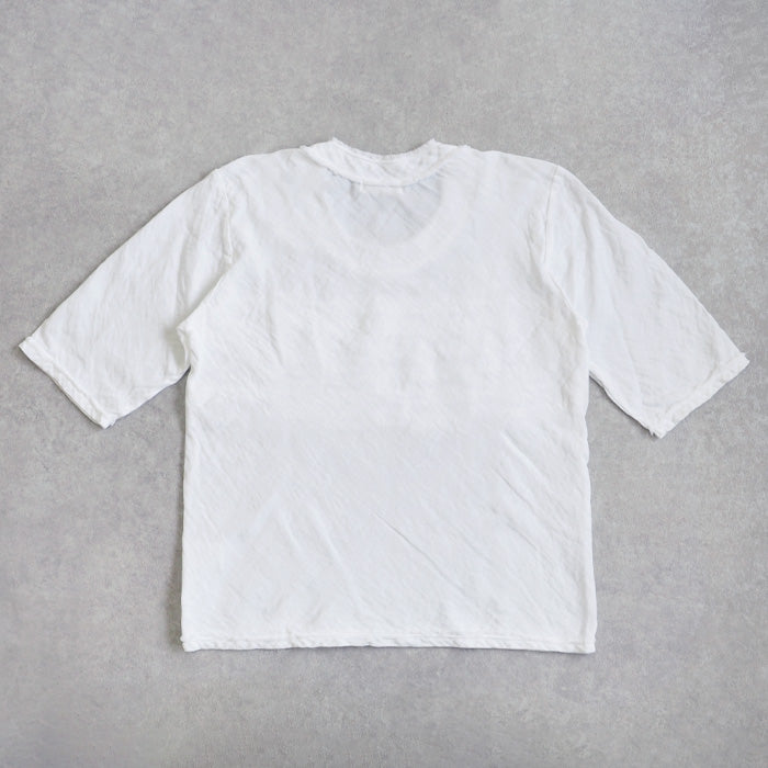 [30 colors in total] Gauze Clothing Studio Garage Double Gauze Half Sleeve Fluffy T-shirt Ladies [TS-03-5S] 