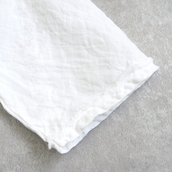 [30 colors in total] Gauze Clothing Studio Garage Double Gauze Half Sleeve Fluffy T-shirt Ladies [TS-03-5S] 