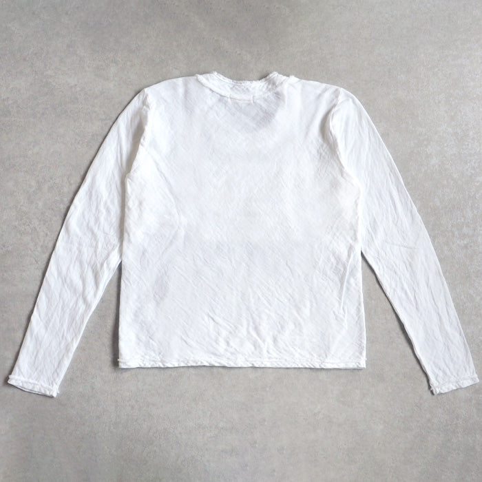 [All 30 colors] Gauze Clothing Studio Garage Double Gauze Long Sleeve Fluffy T-shirt Ladies [TS-03-LS] 