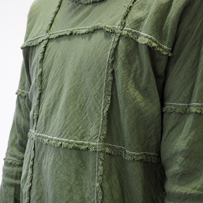 [All 29 colors] Gauze Clothing Studio Garage Double Gauze Square T-shirt Long Sleeve Men's [TS-24] 