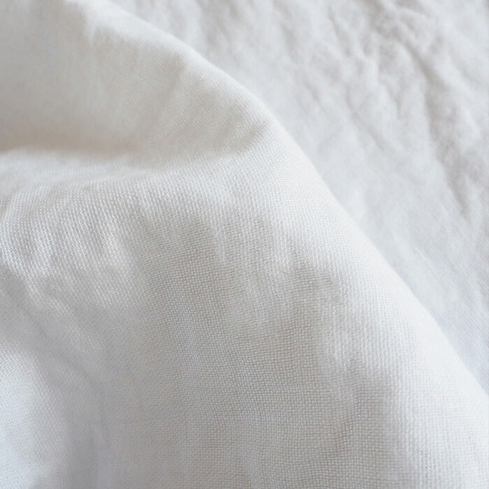 [32 colors available] Gauze clothing workshop garage Double gauze simple T-shirt, 3/4 sleeves, women's [TS-53-7S] 